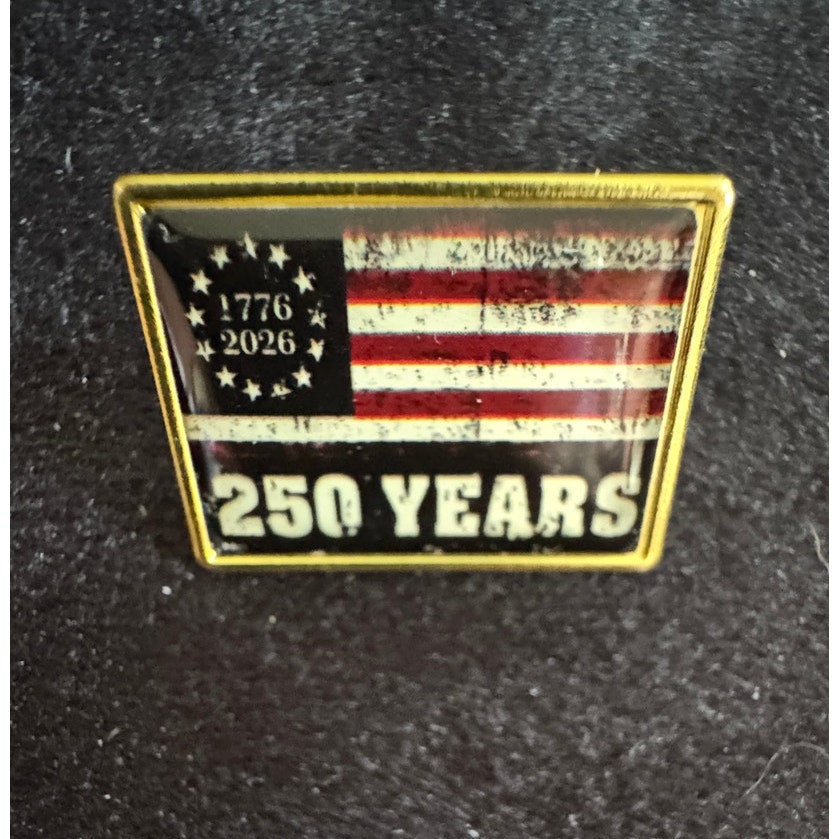 USA 250th Anniversary Lapel Pin Patriotic Americana Enamel CP153