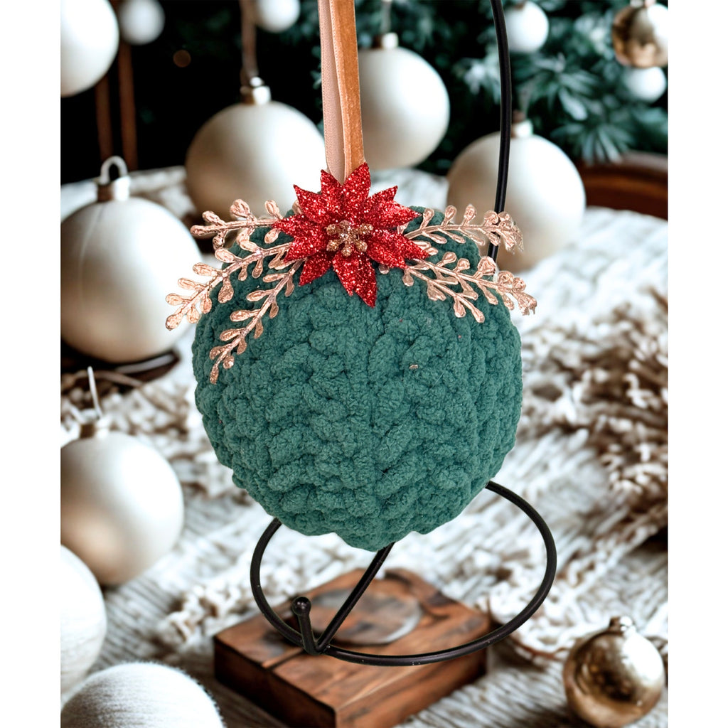 Handmade Crocheted Christmas Ornament Christmas Bauble