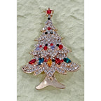 New Gorgeous Rhinestone Christmas Holiday Pin Brooch CP147