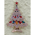 New Gorgeous Rhinestone Christmas Holiday Pin Brooch CP147