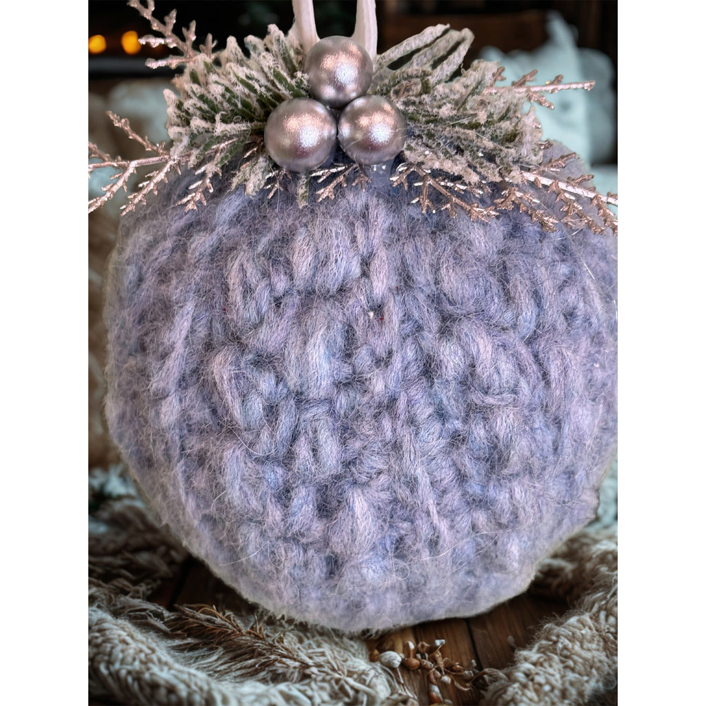 Handmade Crocheted Christmas Ornament Christmas Bauble