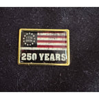 USA 250th Anniversary Lapel Pin Patriotic Americana Enamel CP153