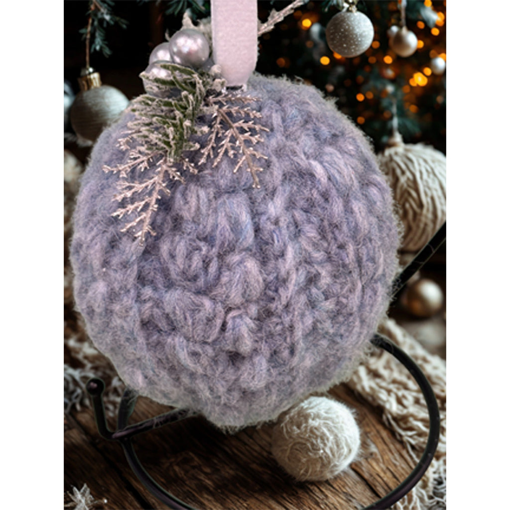 Handmade Crocheted Christmas Ornament Christmas Bauble