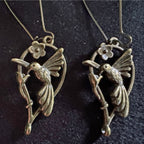 New Antiqued Bronze Bird Dangle Earrings E197