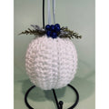 Handmade Crocheted Christmas Ornament Ball Bauble Tree Decoration   CO19