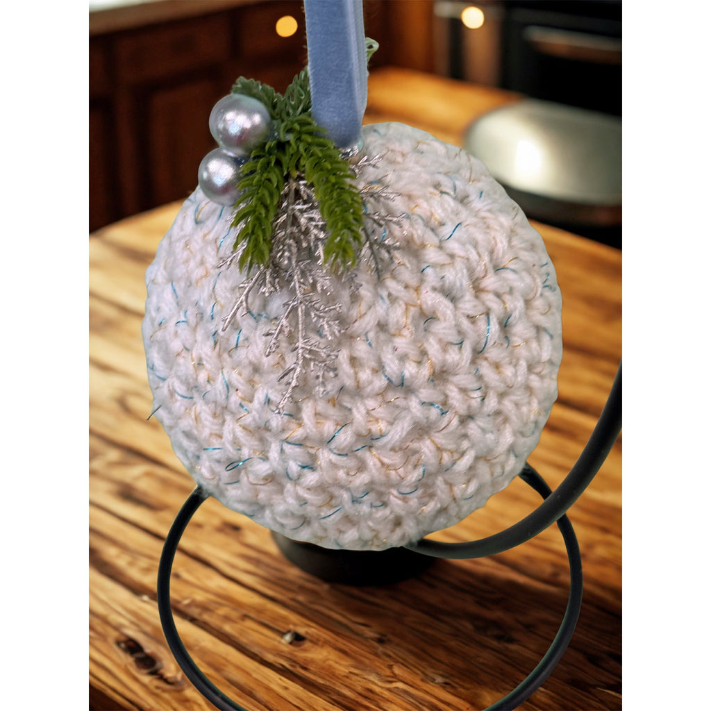 Handmade Crocheted Christmas Ornament Christmas Bauble